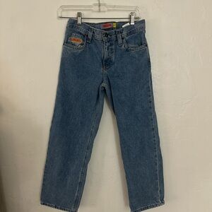 Empyre Classic Blue Wide Leg Jeans